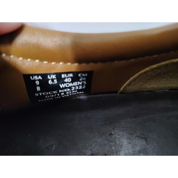 RedWing Aluminum Toe #2322 Safety Shoes Brown Leather Women\'s SIZE 9 B US EUR 40 main image 10